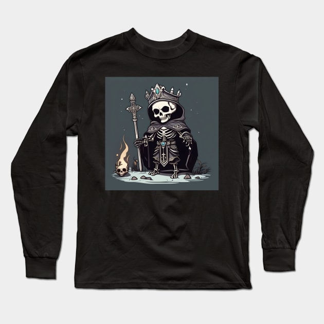 Frost Lich Long Sleeve T-Shirt by GatesofHell
